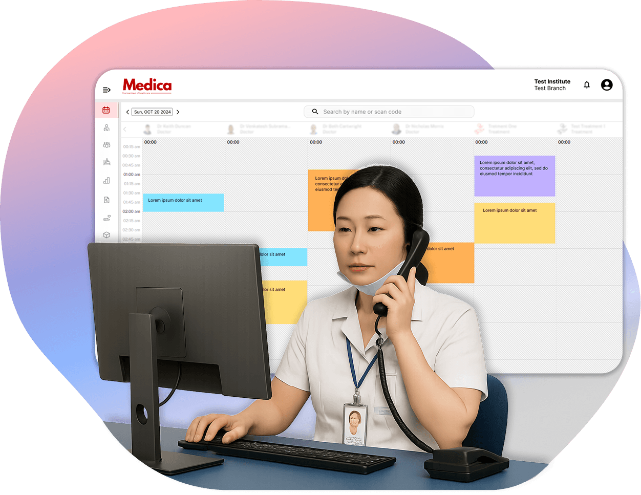 Medica Reception System