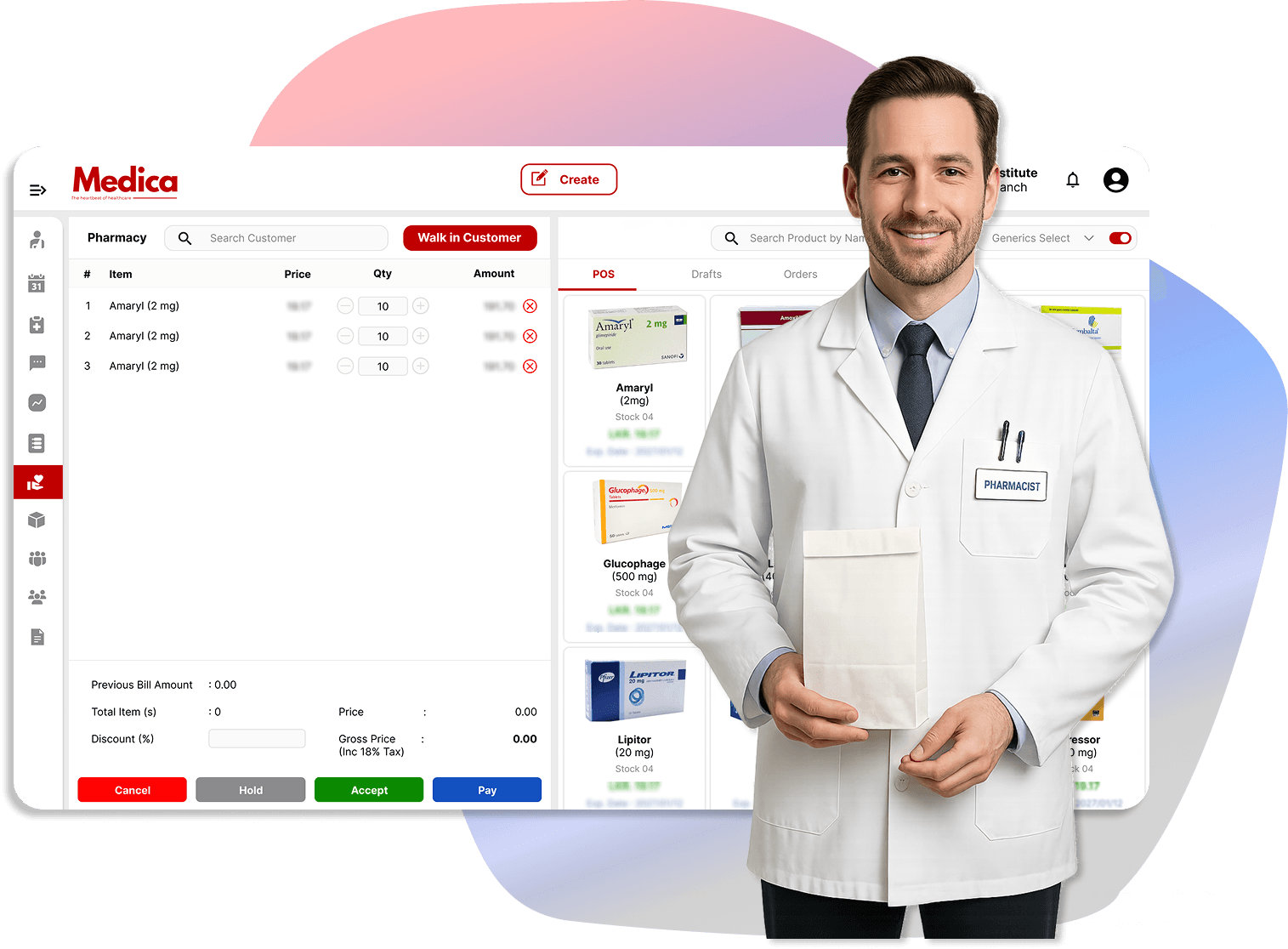 Medica Pharmacy System